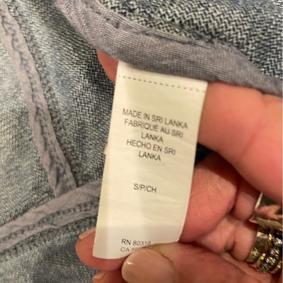 Lucky Brand Denim Moto Jacket - Picture 10 of 10